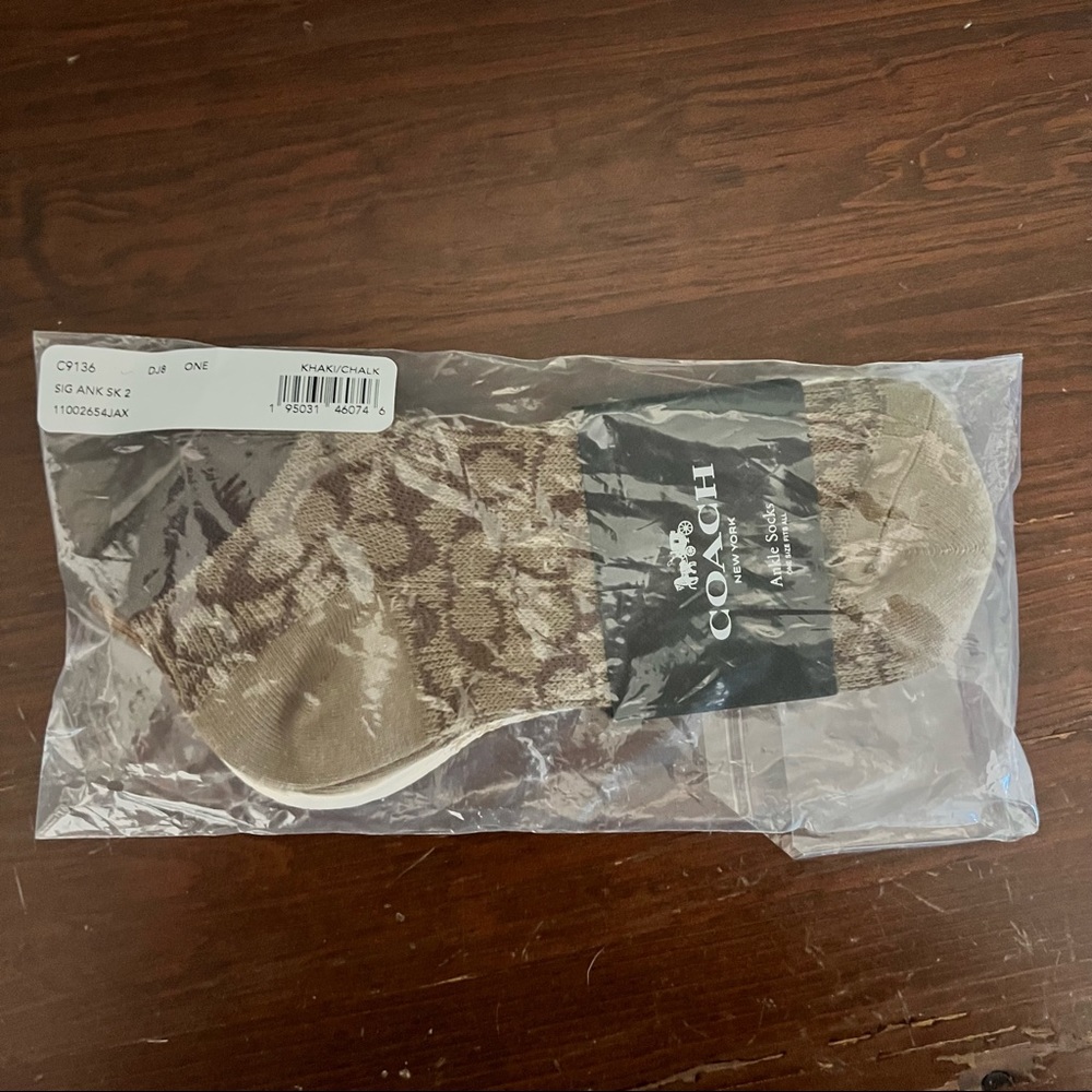 Coach ankle socks